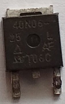 10 Pezzi MOSFET SUD40N06-25L TO-252 – N-Channel 60V, Componente Elettronico